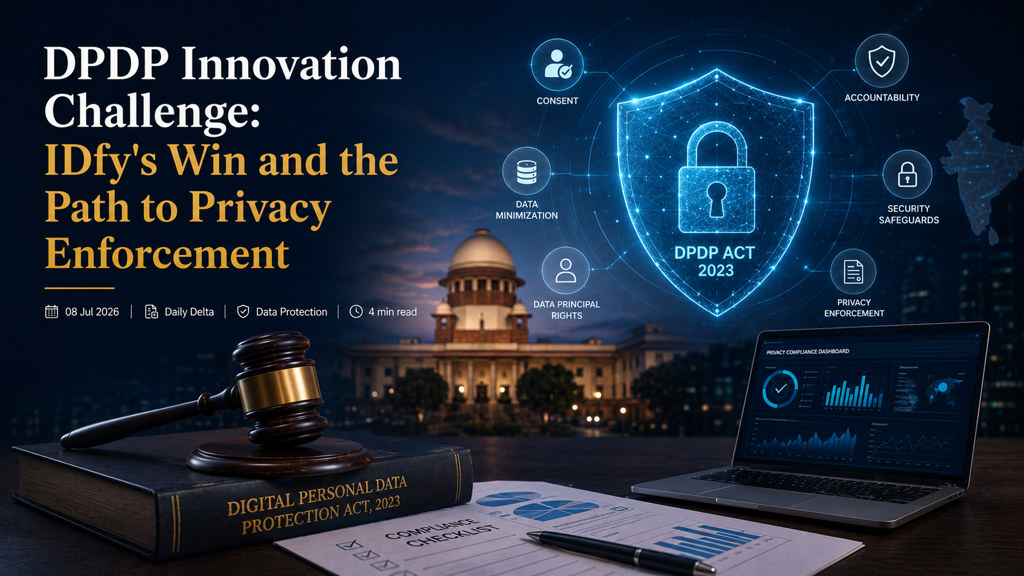 DPDP Innovation Challenge: IDfy's Win and the Path to Privacy Enforcement